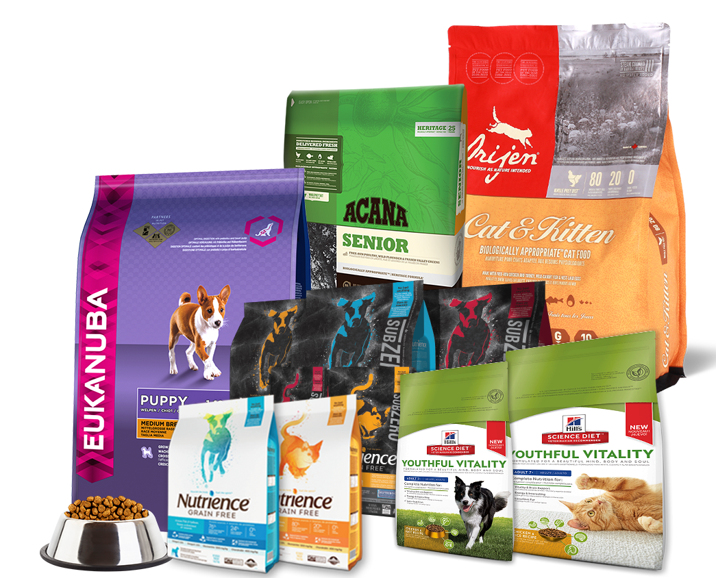 dry pet food